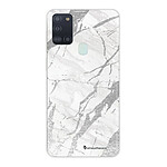 LaCoqueFrançaise Coque Samsung Galaxy A21S 360 intégrale transparente Motif Marbre gris Tendance