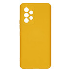 Avizar Coque pour Samsung Galaxy A53 5G Silicone Semi-rigide Finition Soft-touch Fine  Jaune