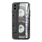 Evetane Coque en verre trempé iPhone Xs Max Cassette