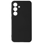 Avizar Coque pour Samsung Galaxy S24 Semi-rigide Soft-touch Fast Cover Noir