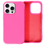 Avizar Coque pour iPhone 16 Pro Max Semi-rigide Soft-touch Anti-traces Fuchsia