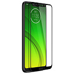 Avizar Film Motorola Moto G7 Power Protection Ecran Verre Trempé contour Noir