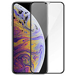 Avizar Film Écran iPhone XS Max Verre Trempé 9H Biseauté Transparent Bord noir