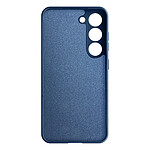 Avizar Coque pour Samsung S23 Silicone gel souple Finition mate Anti-traces  Bleu