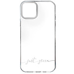 Just Green Coque pour iPhone 13 Mini Recyclable  Transparent