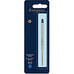 WATERMAN Recharge Stylo Bille Standard Maxima Pointe Fine Bleu