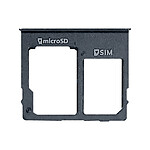 Clappio Tiroir Carte pour Samsung Galaxy A10e Nano SIM et Micro SD de remplacement Noir