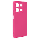 Avizar Coque pour Xiaomi Redmi Note 13 4G Soft-touch Anti-traces Fuchsia