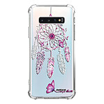 Evetane Coque Samsung Galaxy S10 Plus anti-choc souple angles renforcés transparente Motif Carpe diem