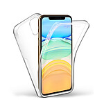 LaCoqueFrançaise Coque compatible avec iPhone 11 360° intégrale protection avant arrière silicone transparente Motif