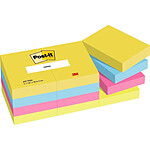 POST-IT Bloc-note adhésif, 51 x 38 mm, Energetic Collection