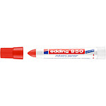 EDDING Marqueur Spécial Industrie 950 Rouge Pointe Extra Large 10 mm