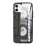 Evetane Coque iPhone 12 Mini Coque Soft Touch Glossy Cassette Design