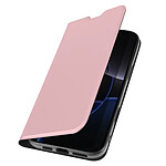 Avizar Étui pour iPhone 16 Pro Max Soft touch Porte-carte Support Vidéo Rose Poudré