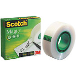 SCOTCH Ruban adhésif Magic 810 invisible 25 mm x 66 m