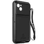 Love Mei Coque  pour iPhone 14 Intégrale Antichoc Antichute Etanche Noir