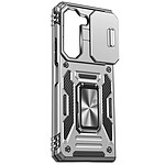 Avizar Coque pour Samsung Galaxy Z Fold 5 Antichoc Cache Caméra Bague Support  Gris