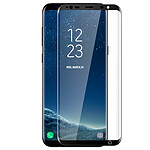 Force Glass Film pour Ecran Verre Trempé Samsung Galaxy S8 Plus Noir Garanti à Vie