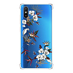 LaCoqueFrançaise Coque Xiaomi Redmi 9A Silicone antichocs Solides coins renforcés  transparente Motif Fleurs Sauvages