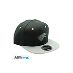 Game Of Thrones - Casquette snapback Noir & Gris Stark