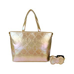 Hello Kitty - Sac shopping Hello Kitty 50th Anniversary Gold By Loungefly