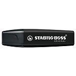 STABILO Marqueur BOSS ORIGINAL Marker Noir x 10