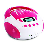 Metronic 477400 - Lecteur CD MP3 Pop Pink avec port USB - Blanc et rose - Reconditionné