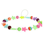 Avizar Bijou de Téléphone Bracelet à Étoiles et Perles multicolore Collection Summer