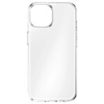 Moxie Coque pour iPhone 15 Silicone Ultra-fine 0.25mm Flexible Transparent