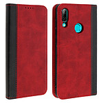 Avizar Etui folio Rouge Portefeuille pour Huawei P Smart 2019 , Honor 10 Lite