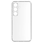 Avizar Coque pour Samsung Galaxy S24 Caméra Protégée Silicone Fin Transparent