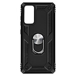 Avizar Coque Samsung Galaxy S20 FE Antichoc Bi-matière Bague Support Vidéo noir