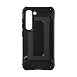 Avizar Coque pour Samsung S23 Hybride Antichoc 1,8m Relief Série Defender II  noir