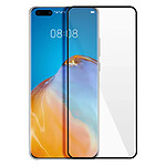 Avizar Film Huawei P40 Protection Verre Trempé 9H Résistant Transparent au Contour Noir