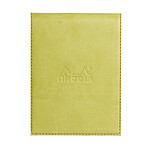 RHODIA Porte-bloc Rhodiarama simili ANIS avec porte-crayon + bloc N°12 ligné