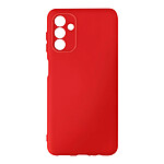 Avizar Coque Samsung A13 5G et A04s Silicone Semi-rigide Finition Soft-touch Fine Rouge