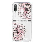 LaCoqueFrançaise Coque Huawei P30 360 intégrale transparente Motif Rose Pivoine Tendance