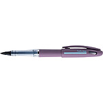 PENTEL Feutre plume Tradio, corps sport chic Mauve/bande bleu clair, encre Noire