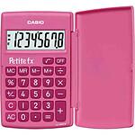 CASIO Petite FX Calculatrice Scolaire 8 chiffres Rose LC-401LV-PK