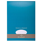 G.LALO Bloc Vélin de france A4 50 feuilles 100g Blanc