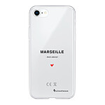 LaCoqueFrançaise Coque iPhone 7/8/ iPhone SE 2020 360 intégrale transparente Motif Marseille mon amour Tendance