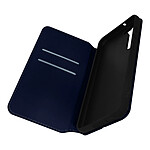 Avizar Housse pour Samsung Galaxy S23 Plus Clapet Portefeuille Fonction Support Vidéo  bleu