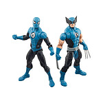 Fantastic Four Marvel Legends - Pack 2 figurine Wolverine & Spider-Man 15 cm