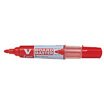 PILOT Marqueur pour tableau blanc V BOARD MASTER Pte Ogive Moyenne Rouge x 10