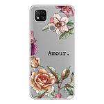 LaCoqueFrançaise Coque Xiaomi Redmi 9C 360 intégrale transparente Motif Amour en fleurs Tendance