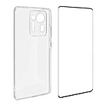 Avizar Coque Xiaomi Mix 4 Souple et Film Verre Trempé 9H noir