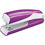 LEITZ Mini agrafeuse violet - En métal - Capacité 30 feuilles - Livrée en boite