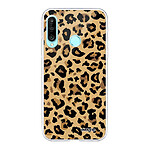 Evetane Coque Huawei P30 Lite/ P30 Lite XL 360 intégrale transparente Motif Léopard Beige Tendance