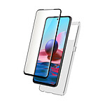 BigBen Connected Coque pour Xiaomi Redmi Note 10/10S en TPU et Protection d'Écran en Verre Trempé Transparent