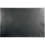 DURABLE Sous-main cuir de vachette finement grainé, 650 x 450 mm, Noir